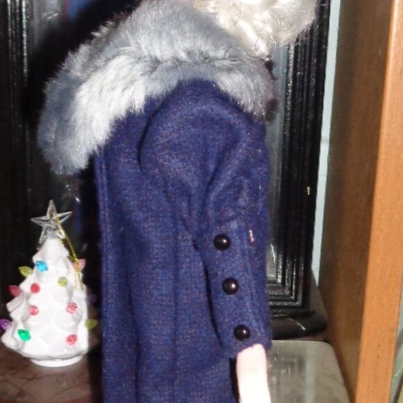 FABULOUS GRAND HOTEL REPLICA WORN BY GRETA GARBO-FABULOUS COAT,HAT-EXCELLENT- - Picture 5 of 7